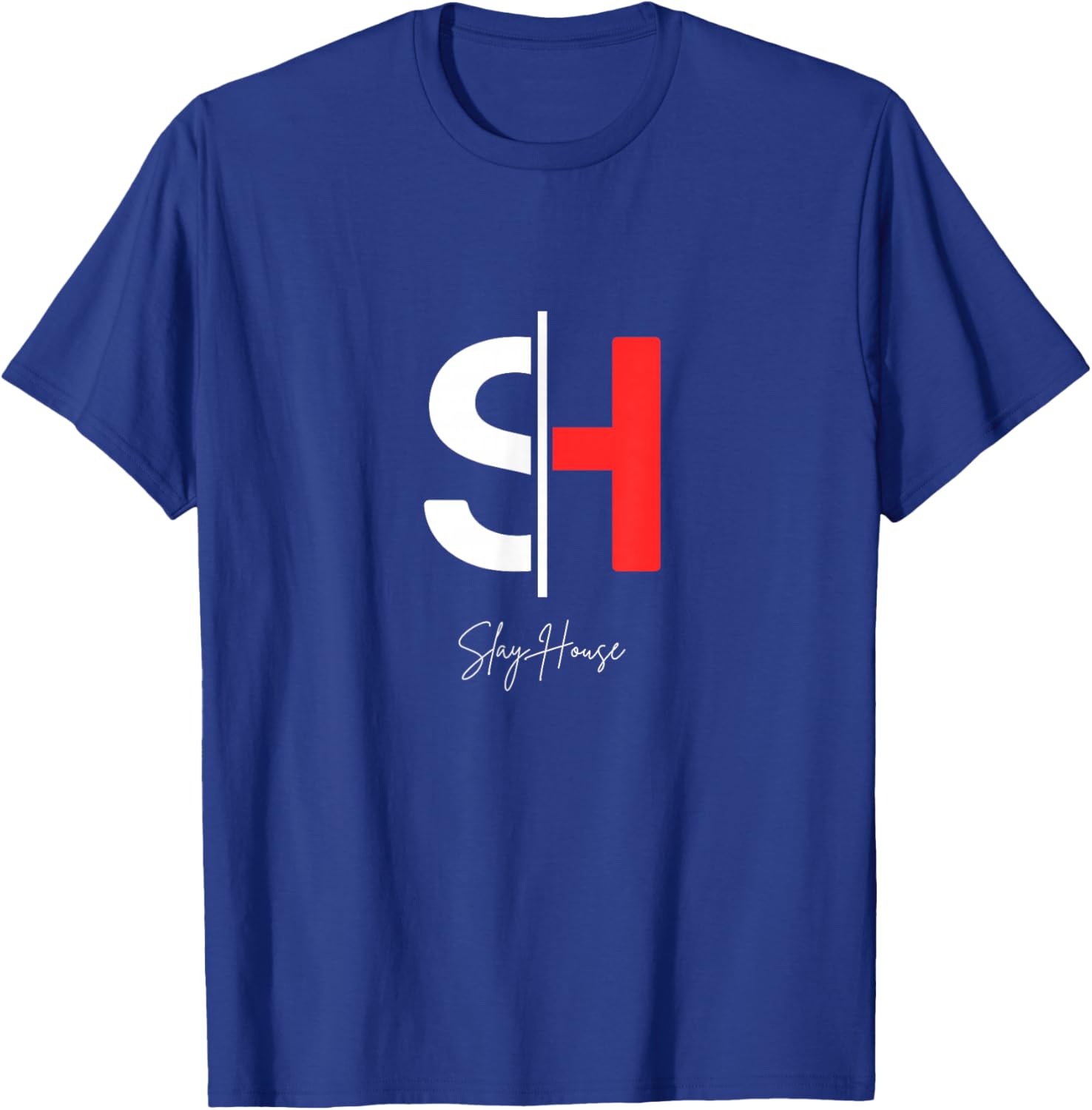 SH Logo – Minimal Streetwear Graphic Design T-Shirt - T-Shirt | Royal