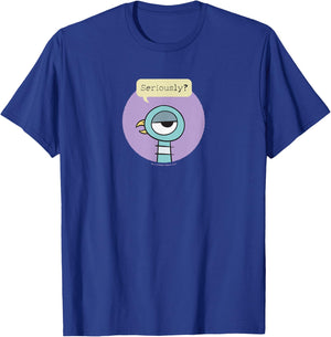 The Pigeon Seriously T-Shirt - T-Shirt | Royal