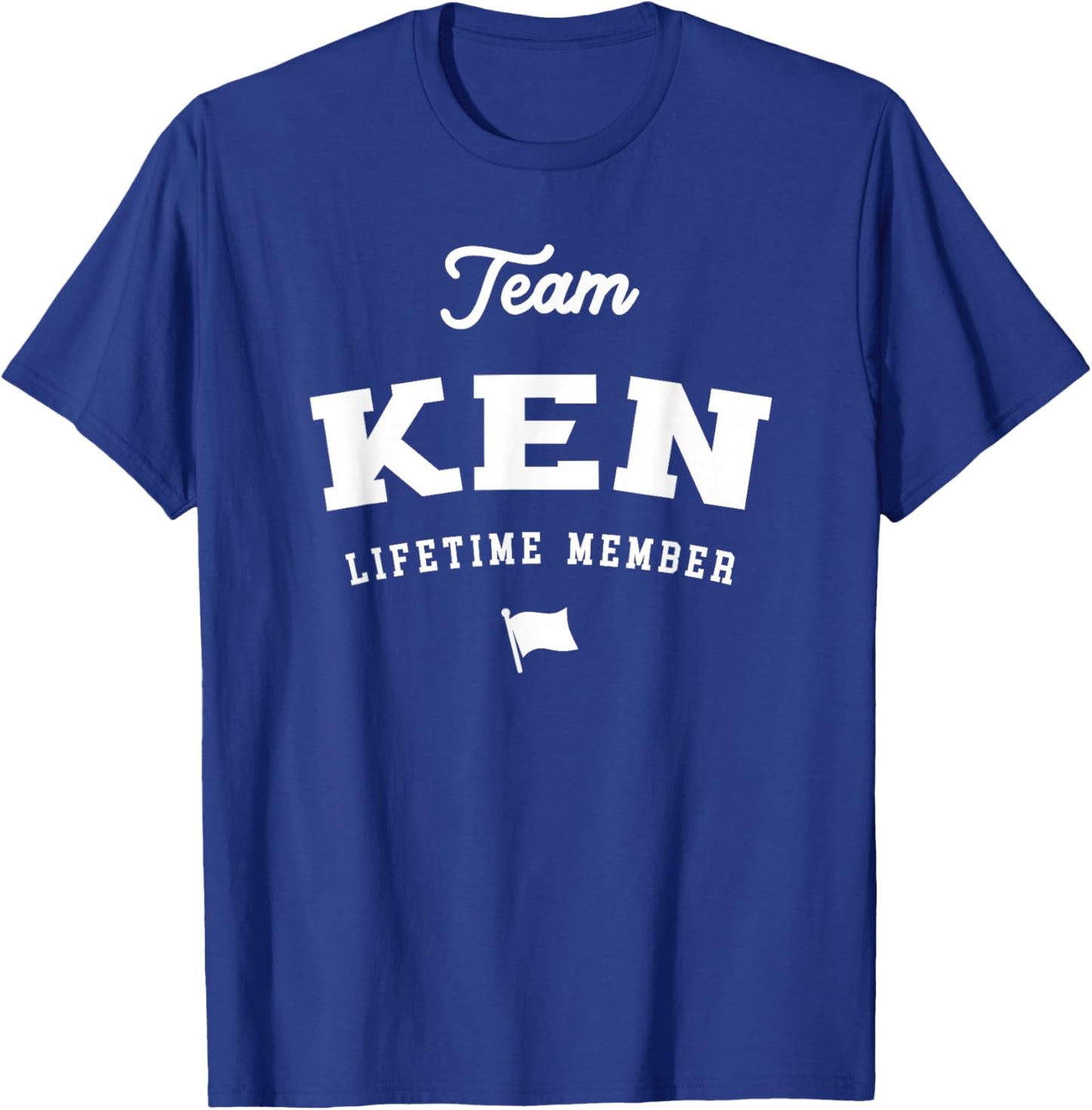 Team Ken Lifetime Member Funny Name Ken T-Shirt - T-Shirt | Royal
