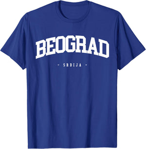 Beograd Srbija Belgrade Serbie Belgrade Cadeau Touristique T-Shirt - T-Shirt | Royal