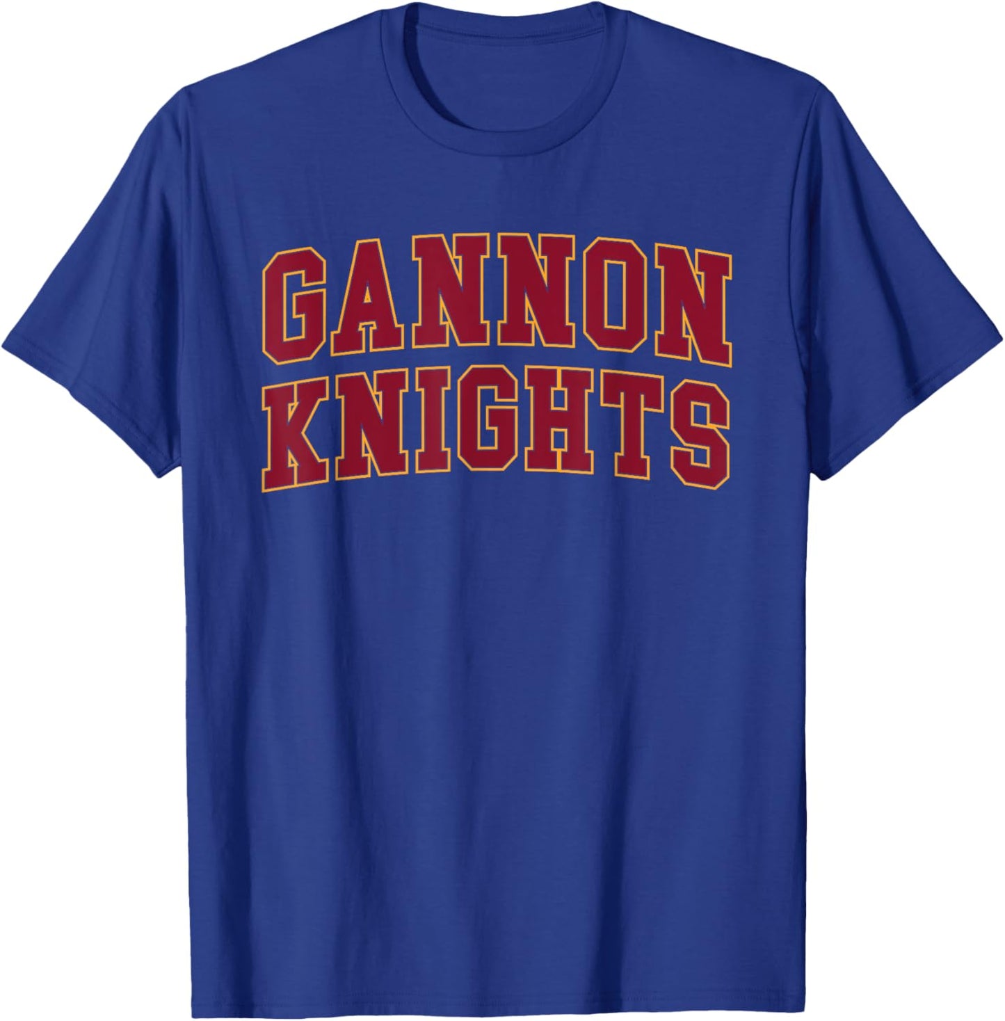 Gannon University Knights Retro Men Women Boys Girls T-Shirt - T-Shirt | Royal
