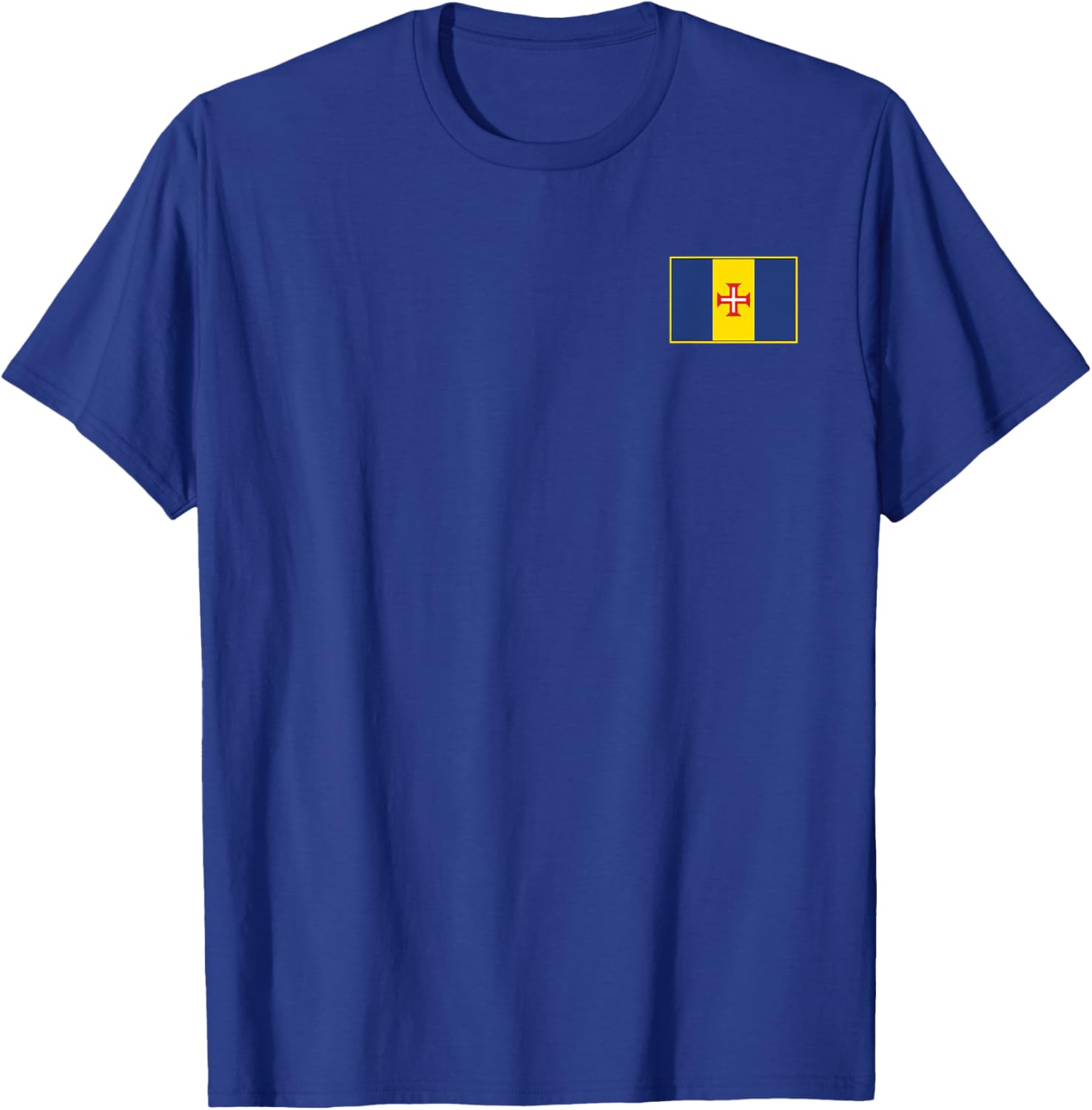 Madeira Portugal Flag MADEIRAN PORTUGIESE Banner T-Shirt - T-Shirt | Royal