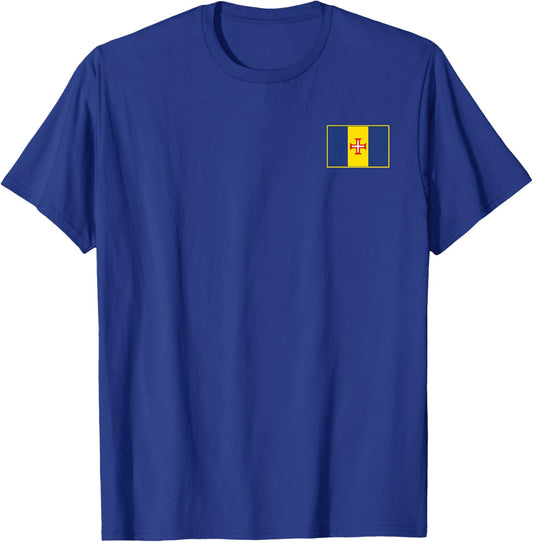 Madeira Portugal Flag MADEIRAN PORTUGIESE Banner T-Shirt - T-Shirt | Royal