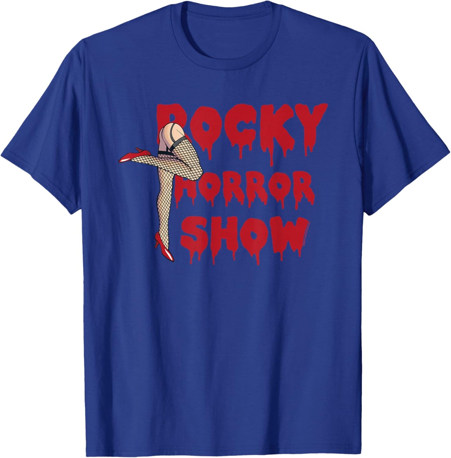 Rocky Horror Show Beine mit Logoblock T-Shirt - T-Shirt | Royal