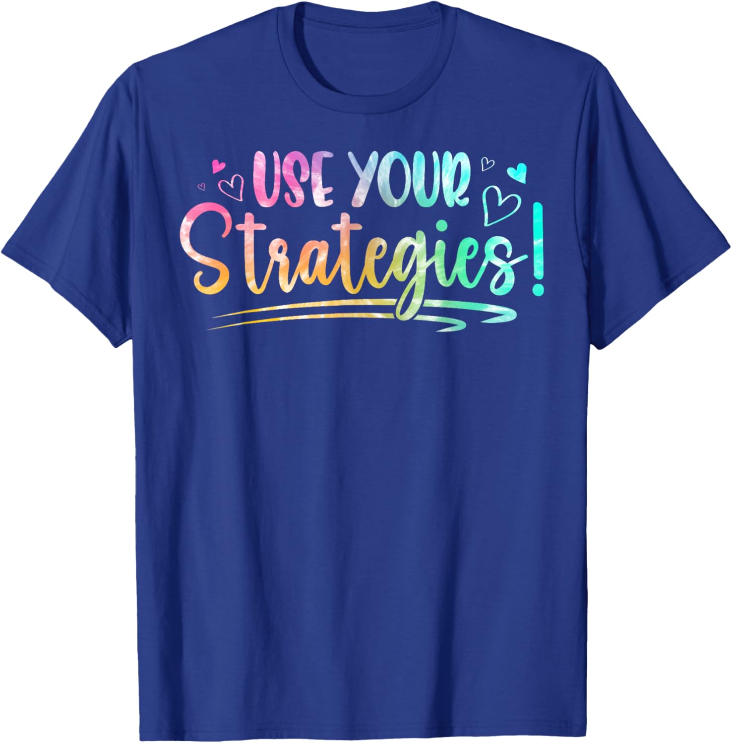 Test Day State Testing Exam Teacher Student Motivational T-Shirt - T-Shirt | Royal