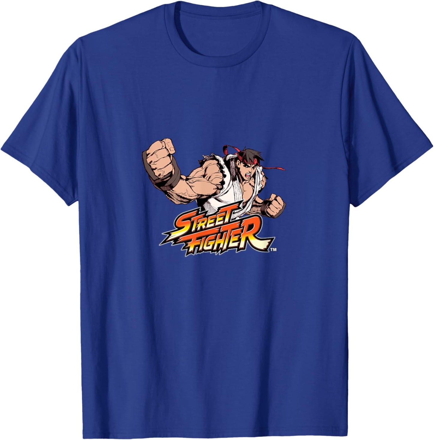 Graphic Classic Streetfighter RYU PAPL2650 T-Shirt - T-Shirt | Royal
