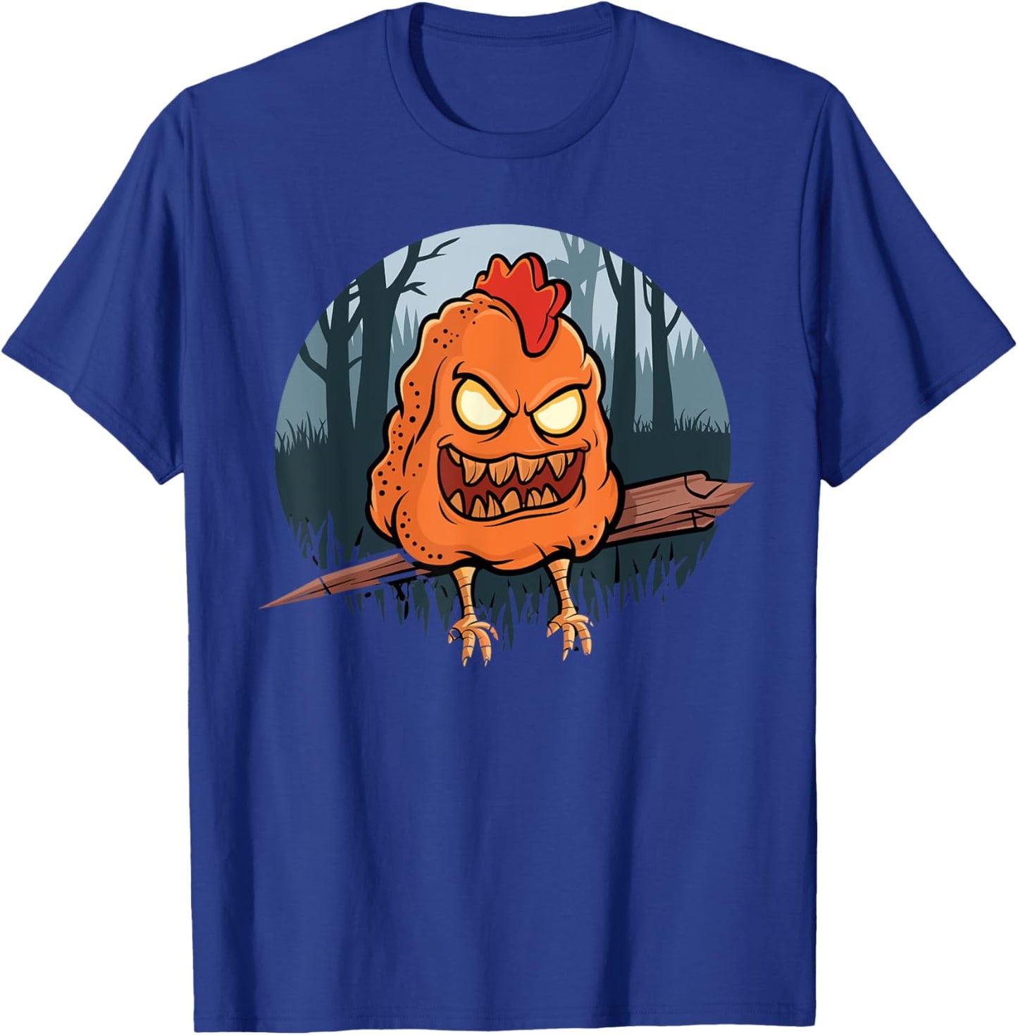 Chicken Nugget Halloween Costume Stuffed Chicken Nugget T-Shirt - T-Shirt | Royal