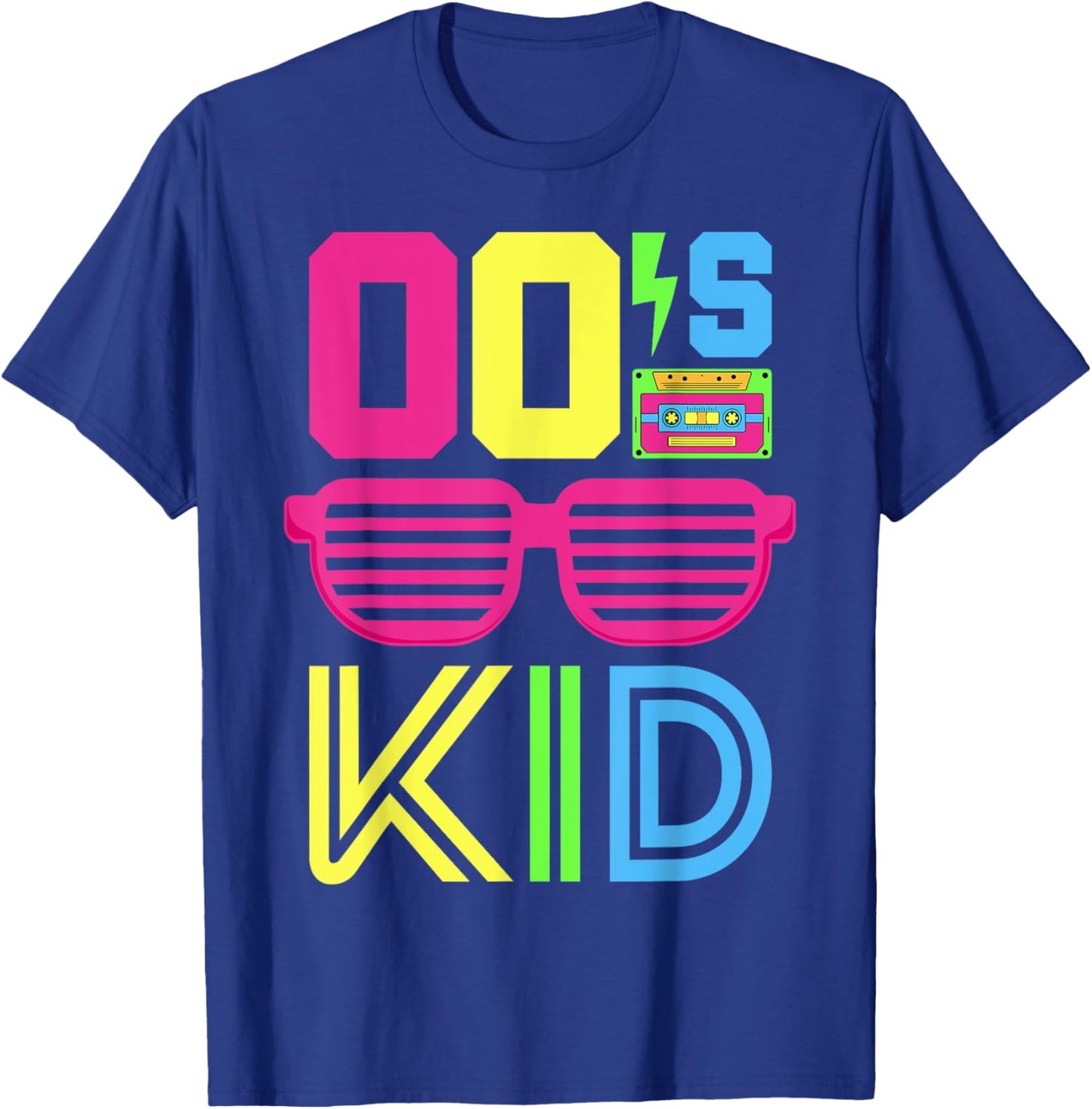 2000's Kid 00s Themed Party 2000s Costume Early 2000s Outfit T-Shirt - T-Shirt | Royal
