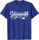 Sewciopath Sewing Accessories Sewer Quilter Quote T-Shirt - T-Shirt | Royal