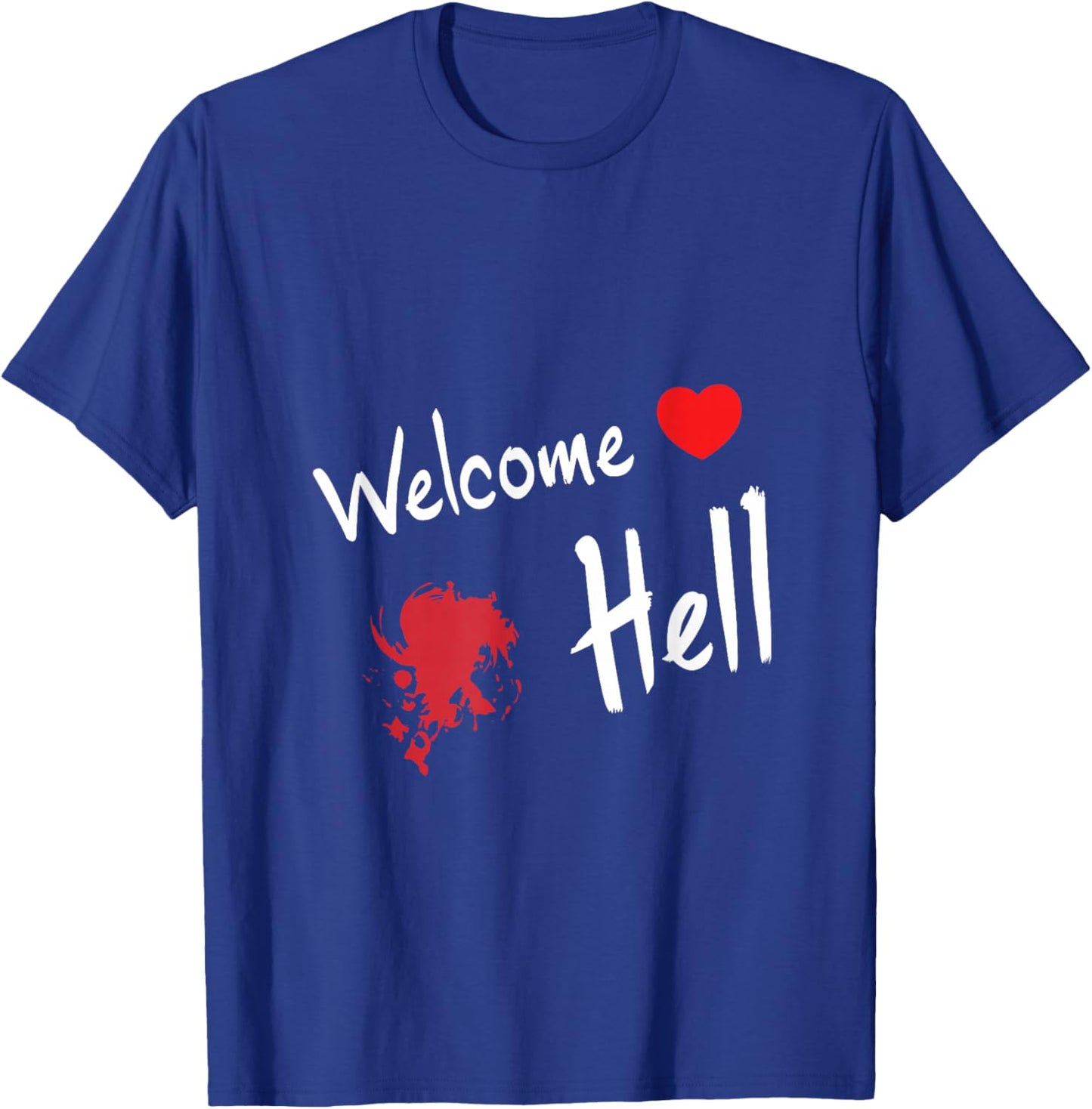 Mini-Hakkero Touhou Project - Welcome Hell Gensokyo Relaxed Anime - Black - Small T-Shirt - T-Shirt | Royal