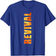 Christian Faith Revival Fire – Born-Again Church Graphic T-Shirt - T-Shirt | Royal