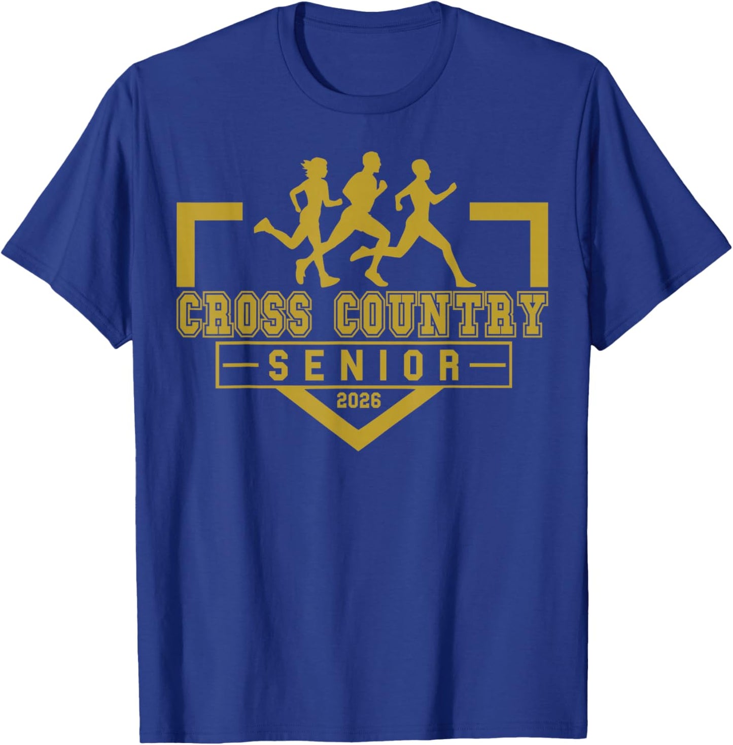 Cross Country Senior Night XC Senior 2026 Graduation 39 T-Shirt - T-Shirt | Royal