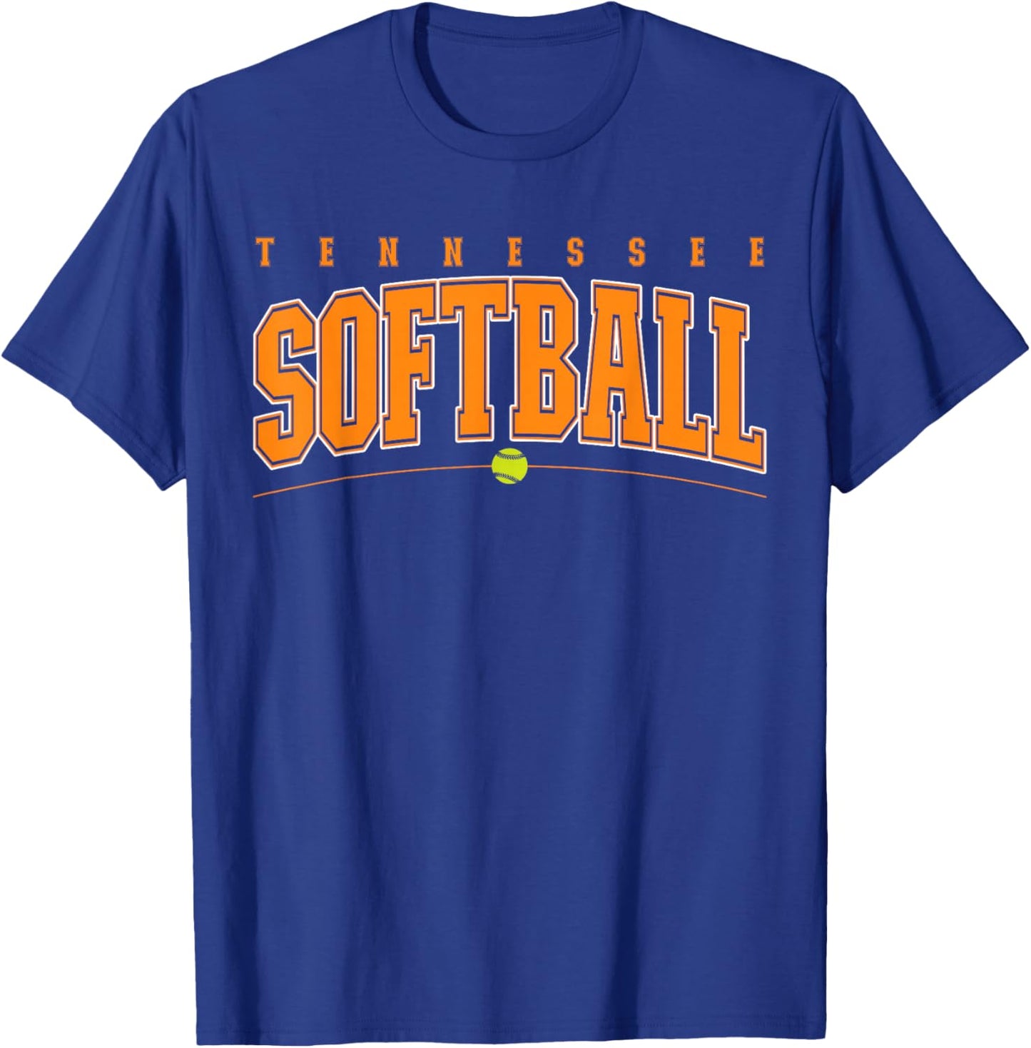 Tennessee Softball T-Shirt - T-Shirt | Royal
