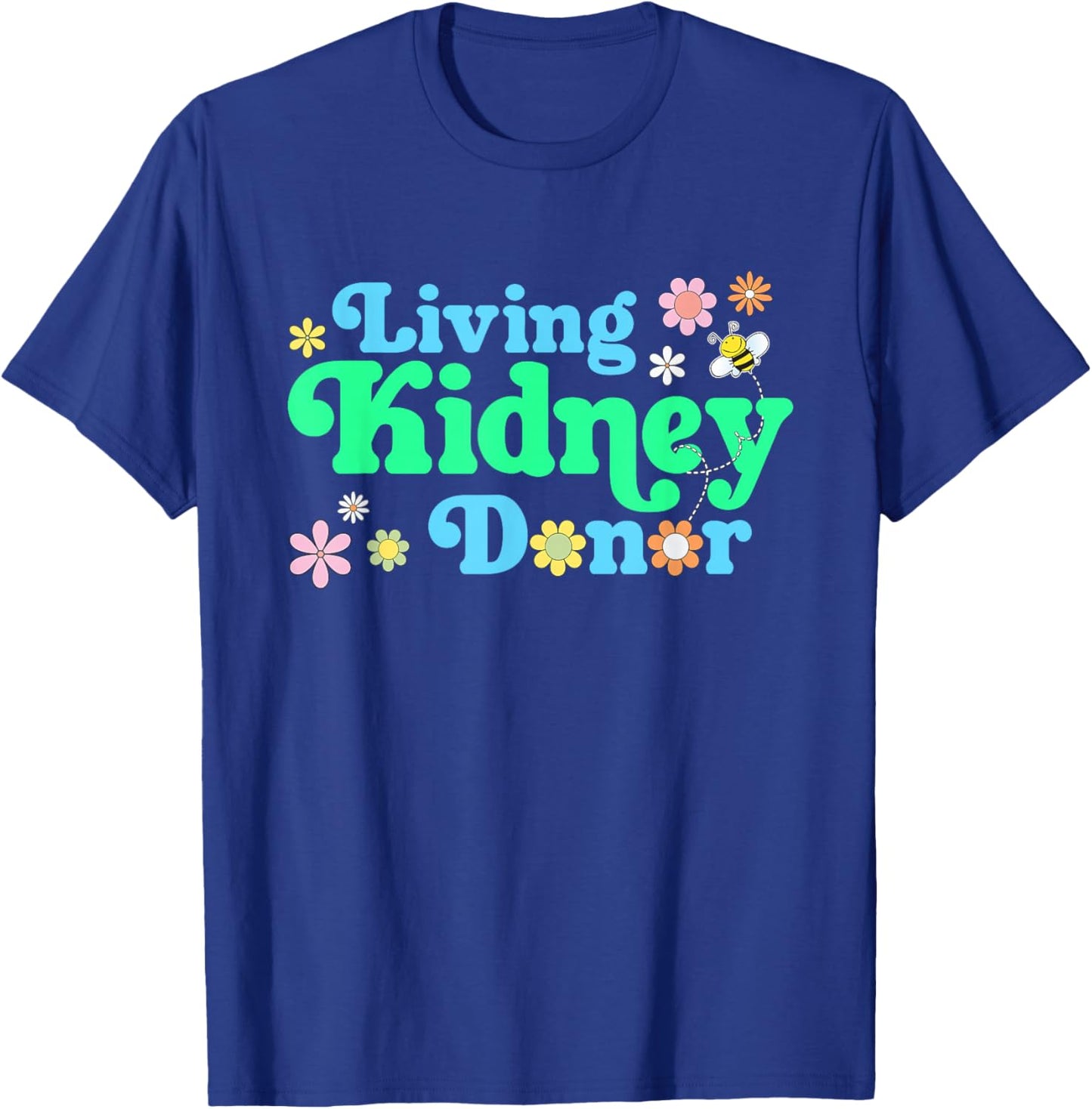 Living Kidney Donor a Women's Living Donor Vintage Style T-Shirt - T-Shirt | Royal
