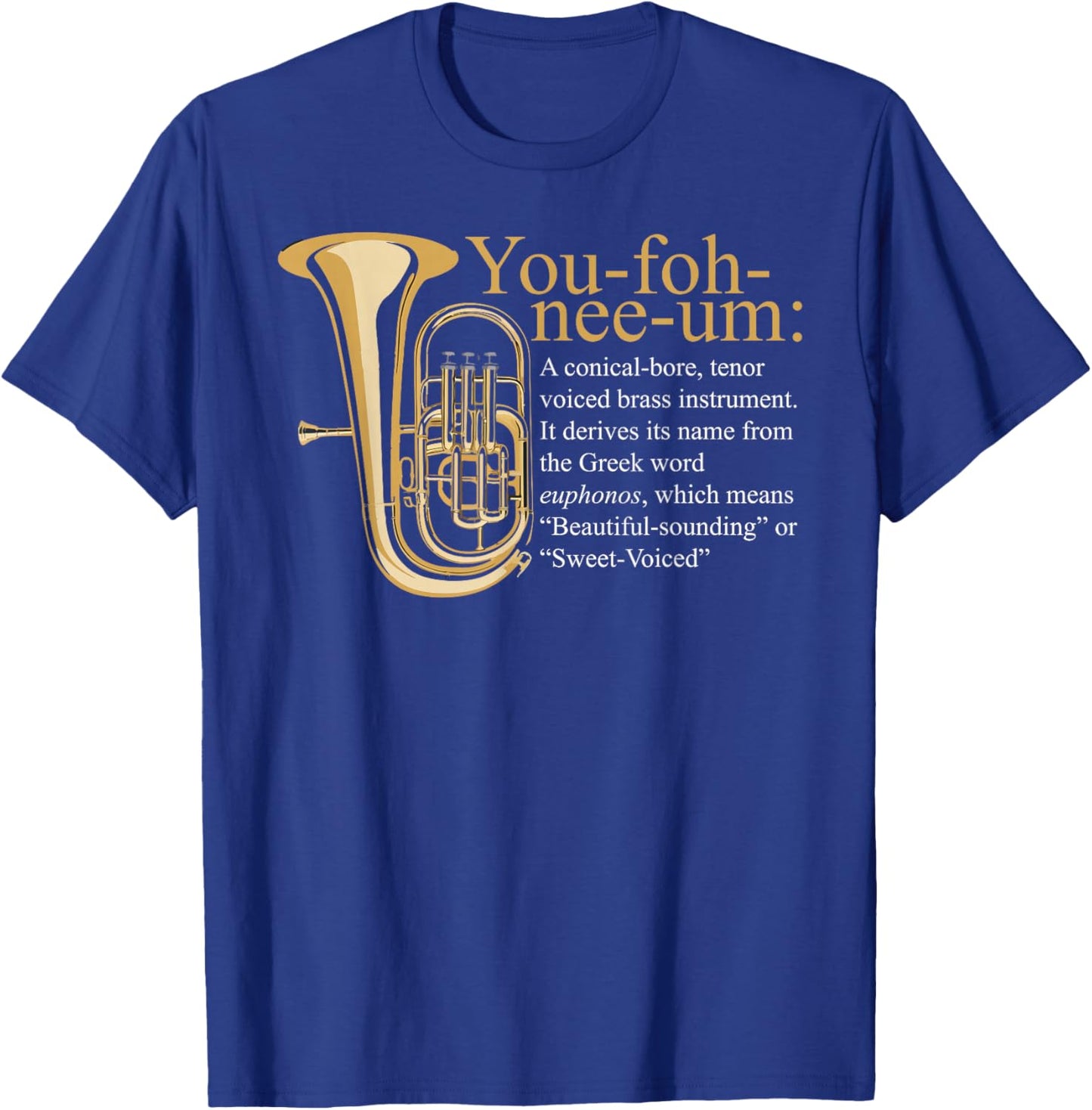 Euphonium T-Shirt - T-Shirt | Royal