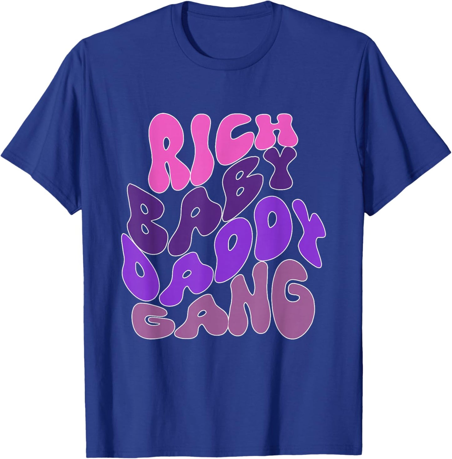 Rich Baby Daddy Gang Apparel , Small, Black T-Shirt - T-Shirt | Royal