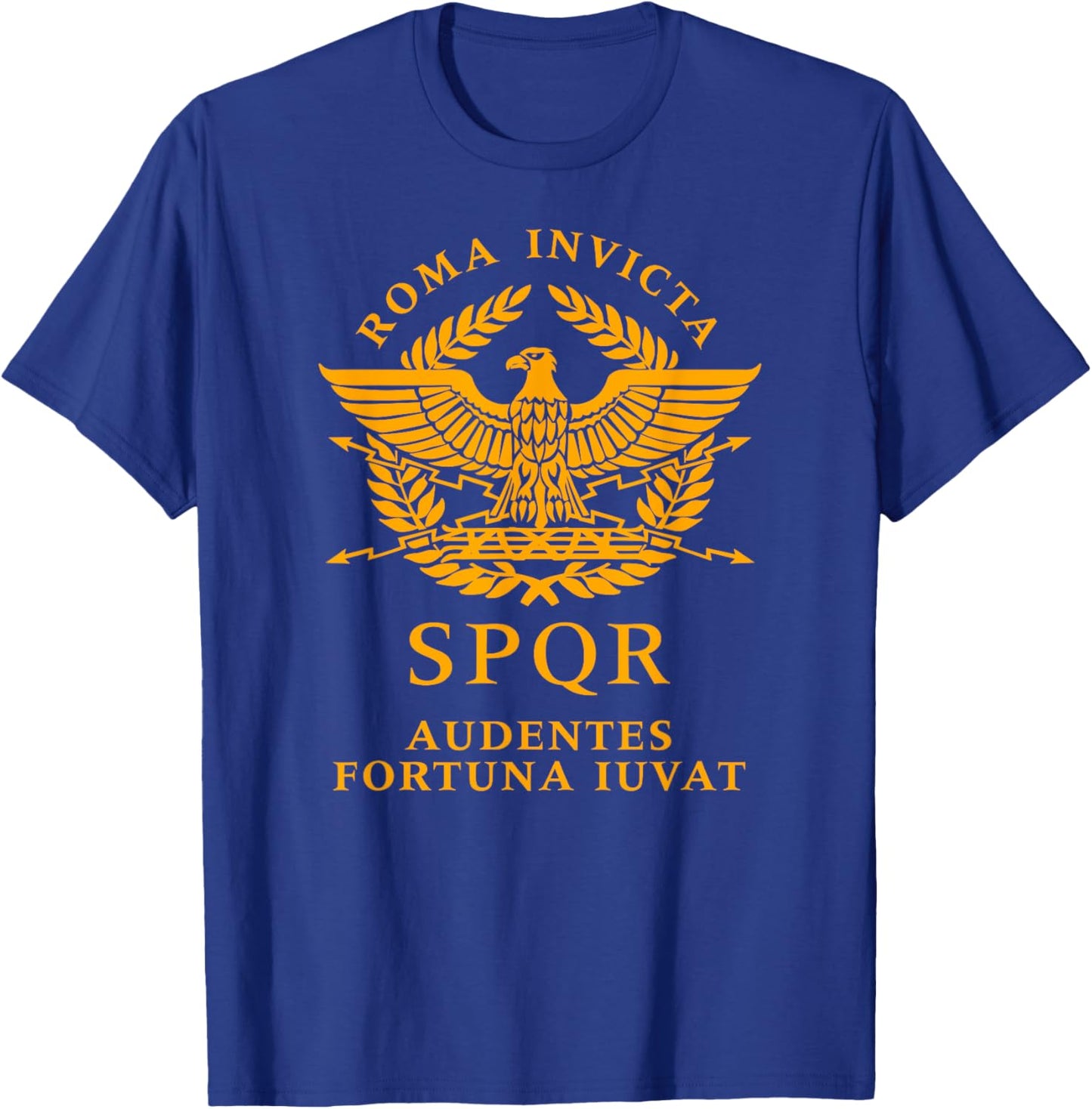 SPQR Audentes Fortuna Iuvat T-Shirt - T-Shirt | Royal