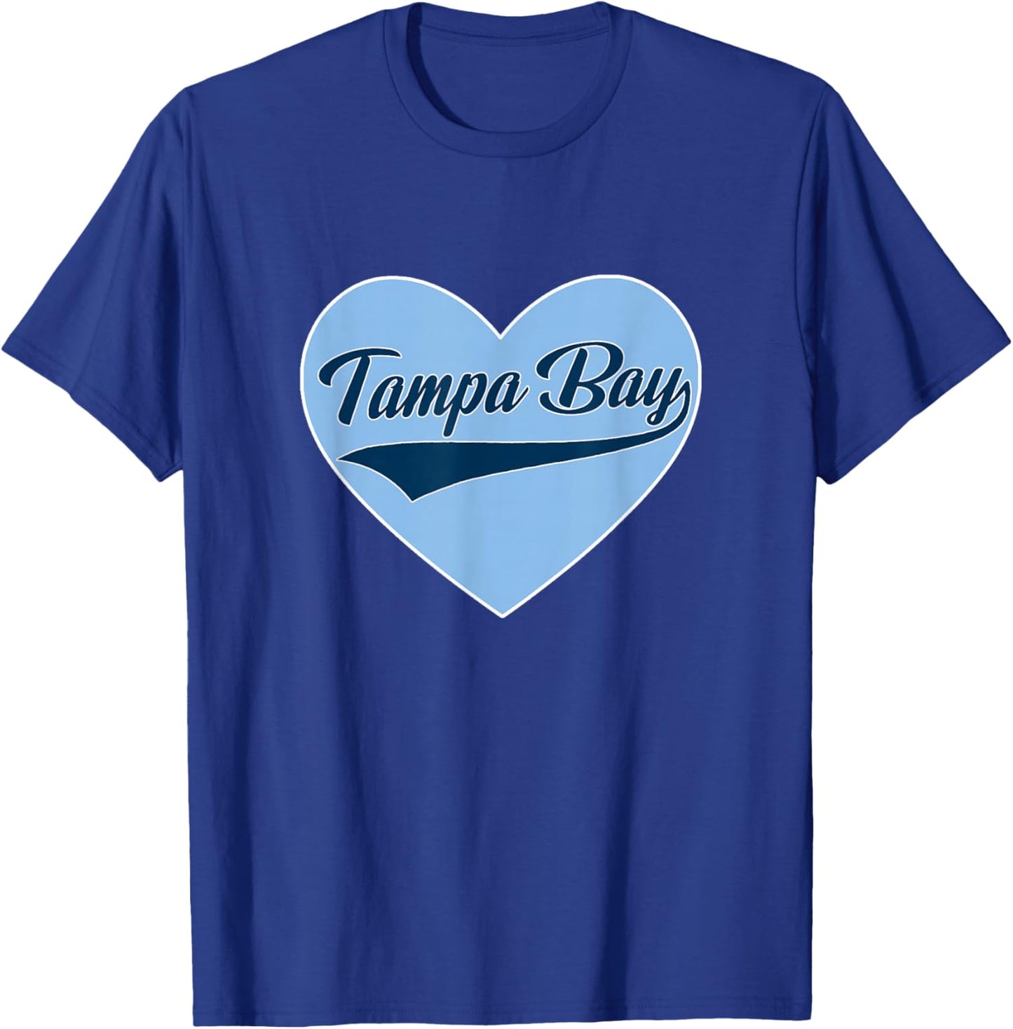 Tampa Bay - Throwback Design - Classic T-Shirt - T-Shirt | Royal