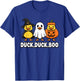 Duck Boo Halloween Ducks Witch Ghost Pumpkin Family Matching T-Shirt - T-Shirt | Royal