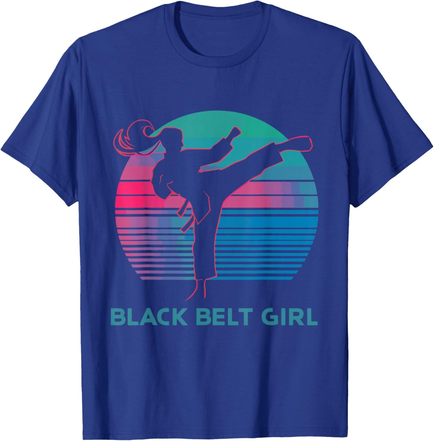Black Belt Girl T-Shirt - T-Shirt | Royal