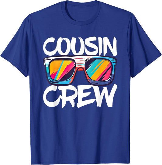 Cousin Crew Shirt Adults Kids Matching Cousin Crew T-Shirt - T-Shirt | Royal