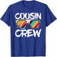 Cousin Crew Shirt Adults Kids Matching Cousin Crew T-Shirt - T-Shirt | Royal
