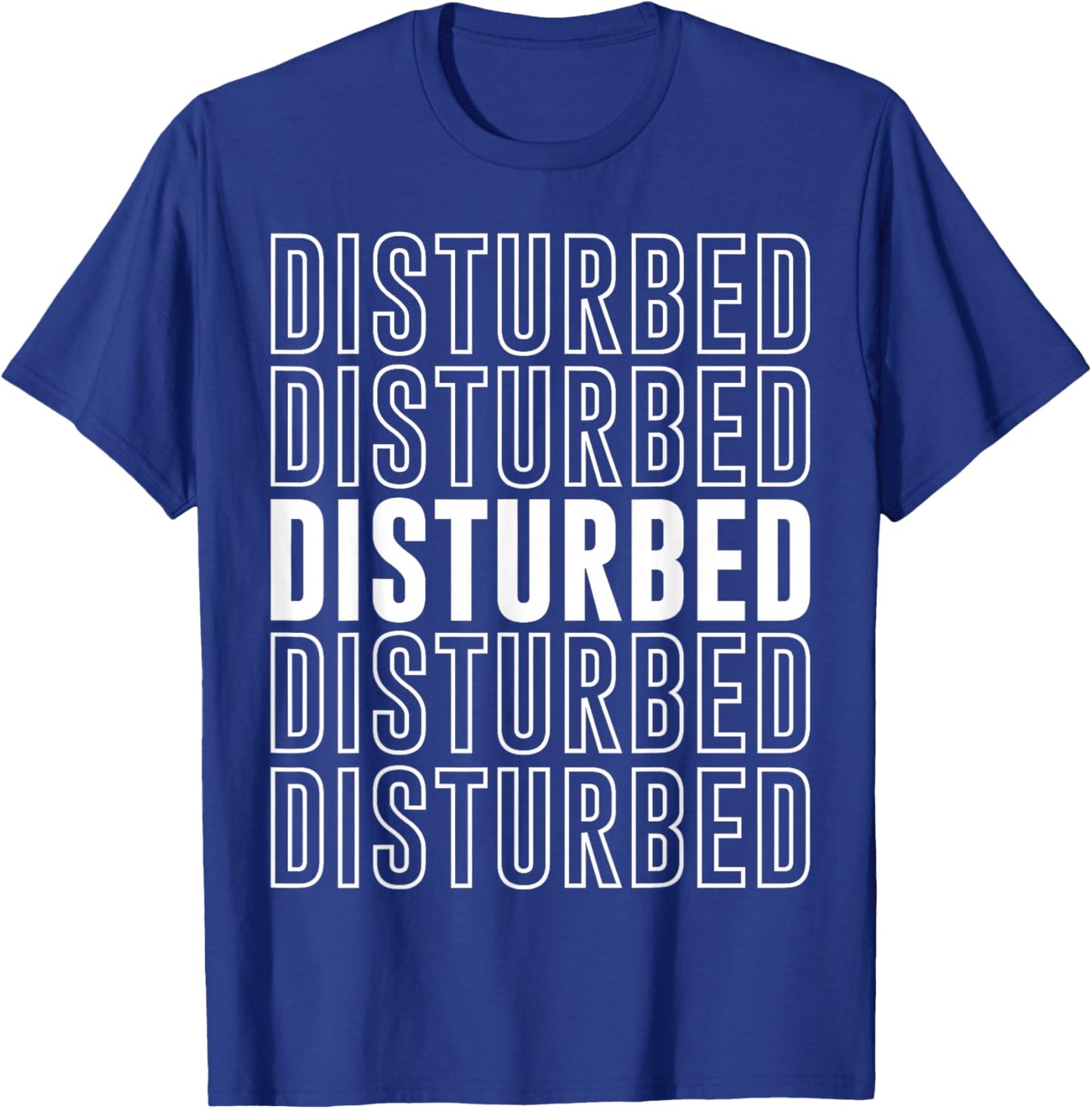 Disturbed T-Shirt - T-Shirt | Royal