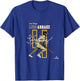 Luis Arraez | San Diego Baseball Players | MLBLAR3005 T-Shirt - T-Shirt | Royal