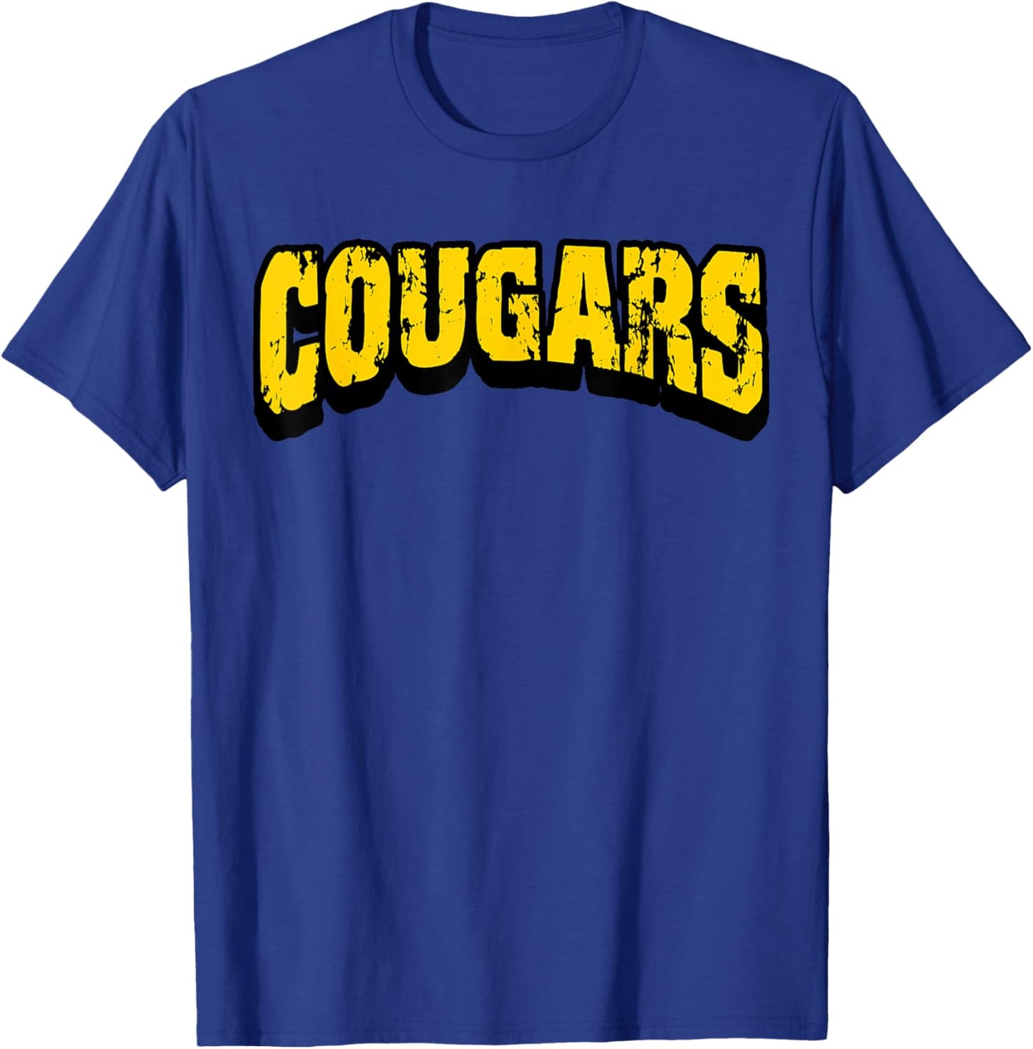 Cougars Back to School Spirit GY T-Shirt - T-Shirt | Royal
