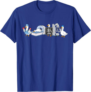 Radiologic Technologist Goose X-ray Tech Radiologic Ct MRI T-Shirt - T-Shirt | Royal