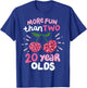More Fun Than Two 20 Year Olds T-Shirt - T-Shirt | Royal
