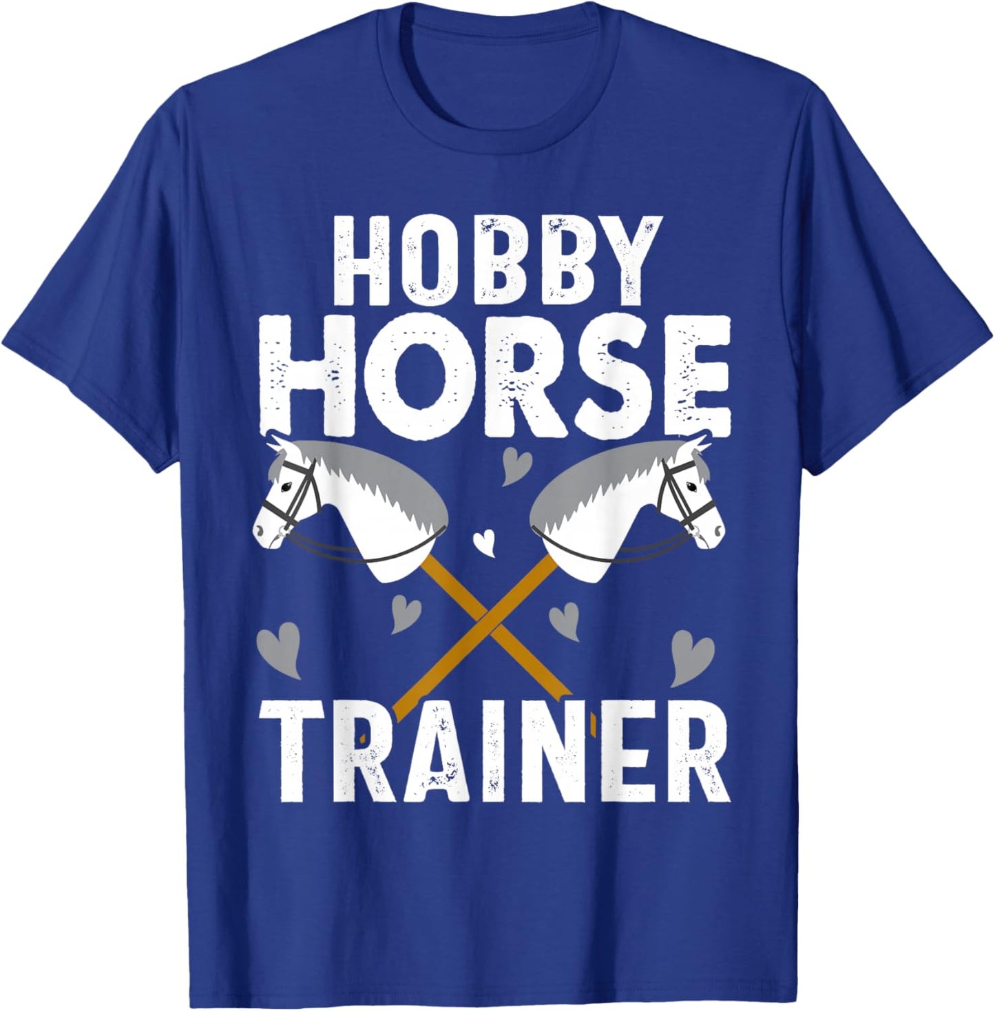 Hobbyhorse Trainer Hobby Horse T-Shirt - T-Shirt | Royal