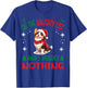 Cute Cardigan Welsh Corgi Dog Christmas On The Naughty List Women T-Shirt - T-Shirt | Royal