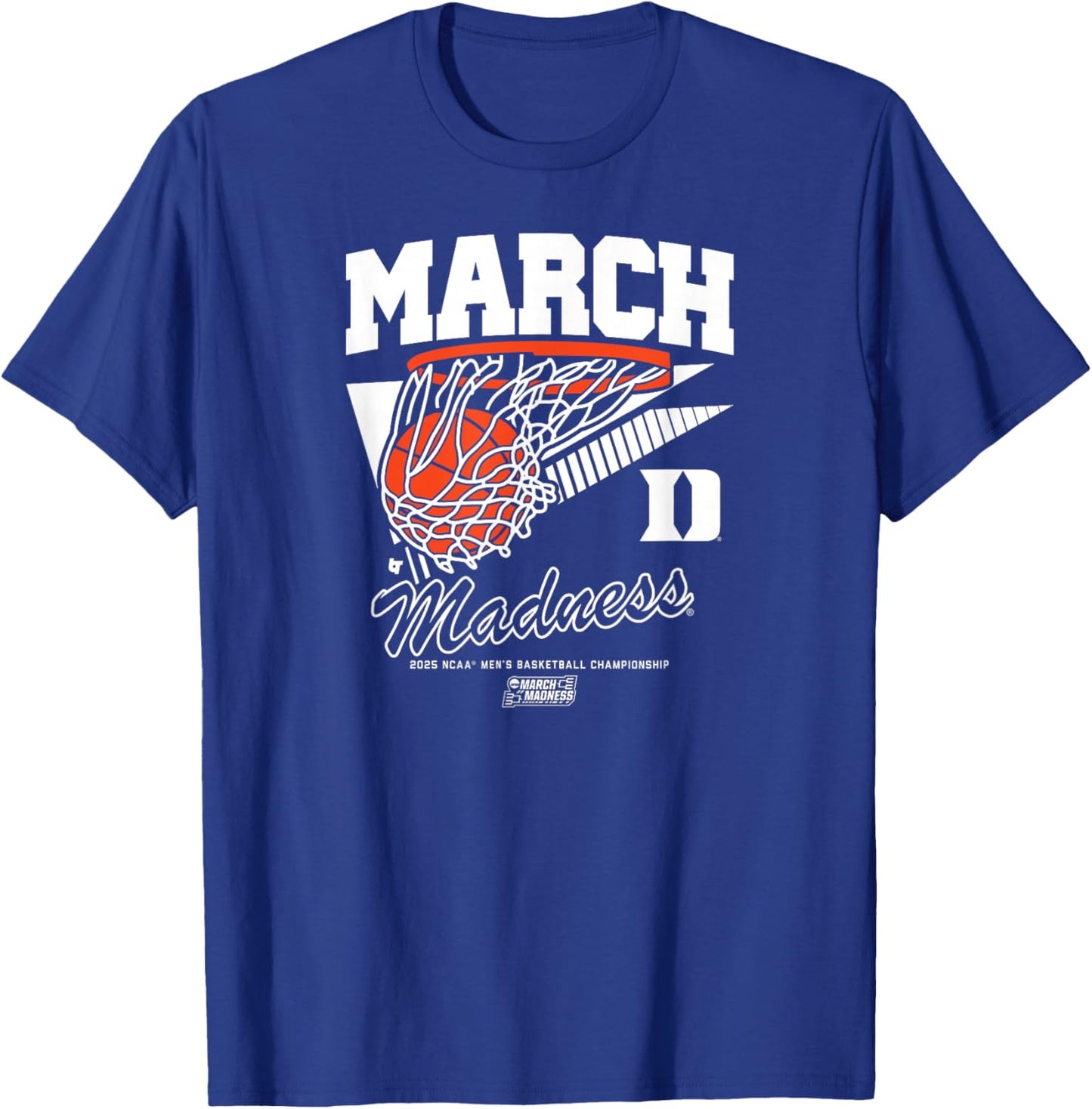 Duke Basketball - 2025 March Madness Basketball - NCAA T-Shirt - T-Shirt | Royal