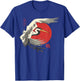 Japanese Crane in Artistic Style T-Shirt - T-Shirt | Royal