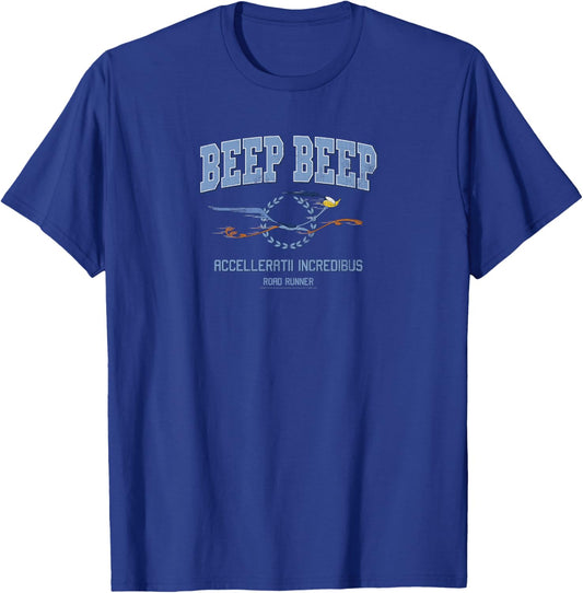 Looney Tunes Road Runner Beep Beep Haut de Gamme T-Shirt - T-Shirt | Royal
