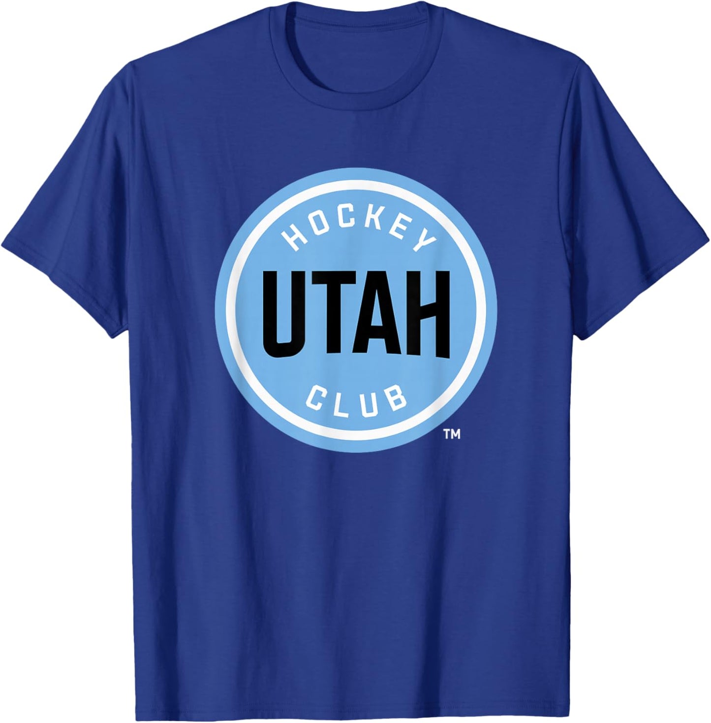 Utah Hockey Club Icon Dark Heather Officially Licensed T-Shirt - T-Shirt | Royal