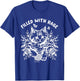 Cat Filled With Rage Men Women T-Shirt - T-Shirt | Royal