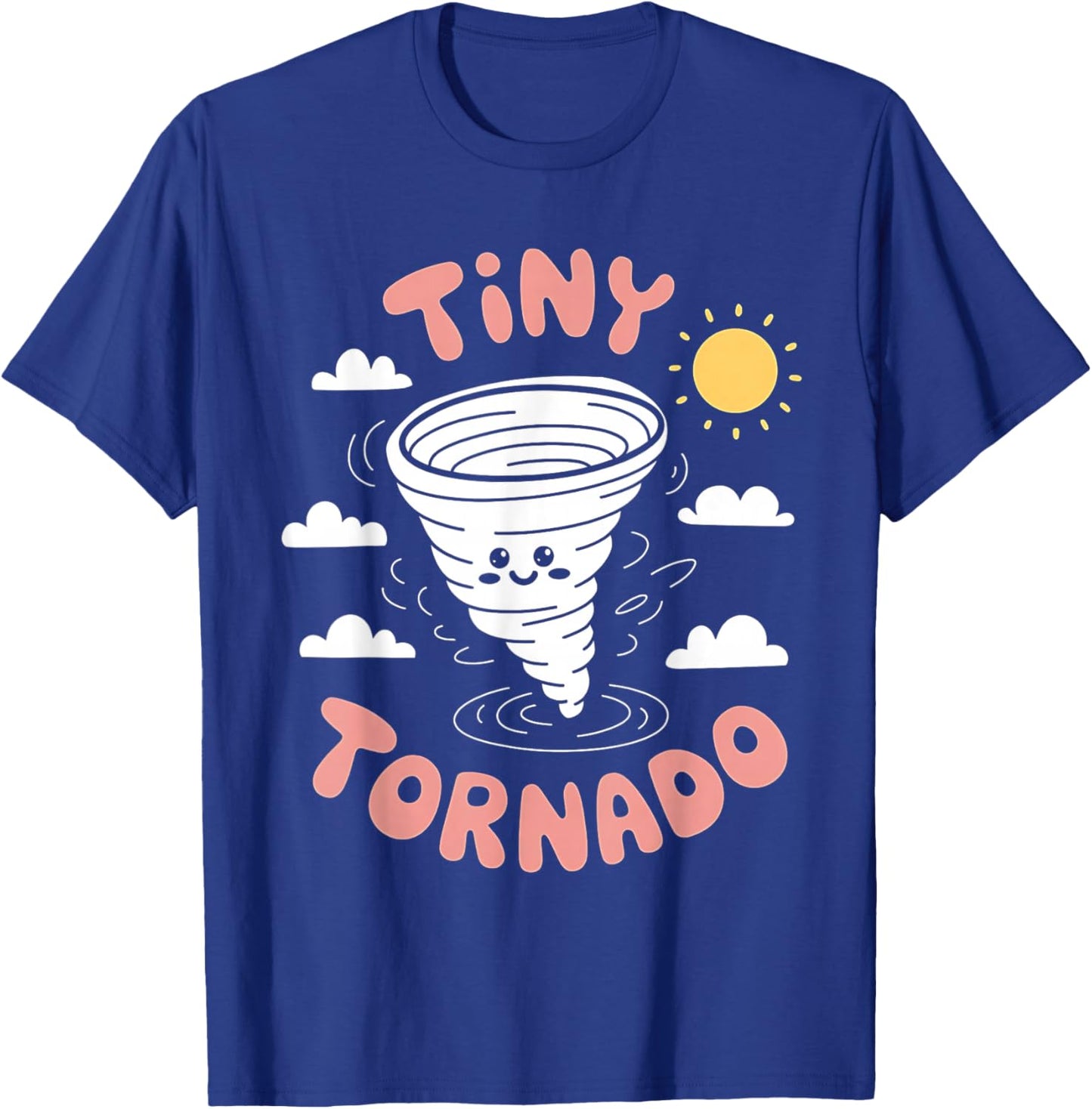 Cute Tiny Tornado for Messy Children And Toddlers Boy Girl T-Shirt - T-Shirt | Royal