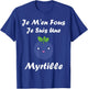 Humour blueberries Fruit Je m'en Fous Je suis Une Myrtille T-Shirt - T-Shirt | Royal