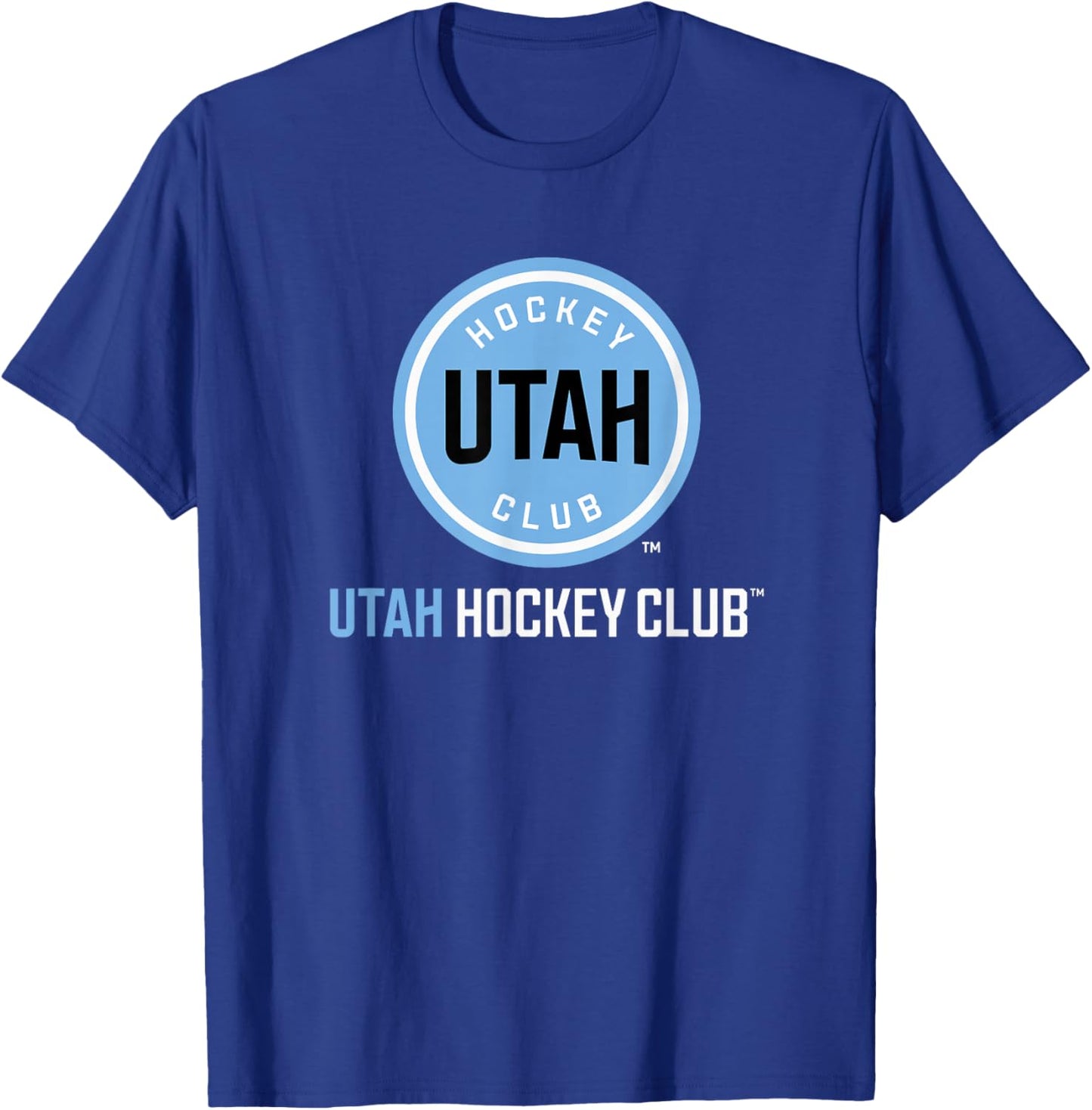 Utah Hockey Club Power Play Dark Heather Officially Licensed T-Shirt - T-Shirt | Royal
