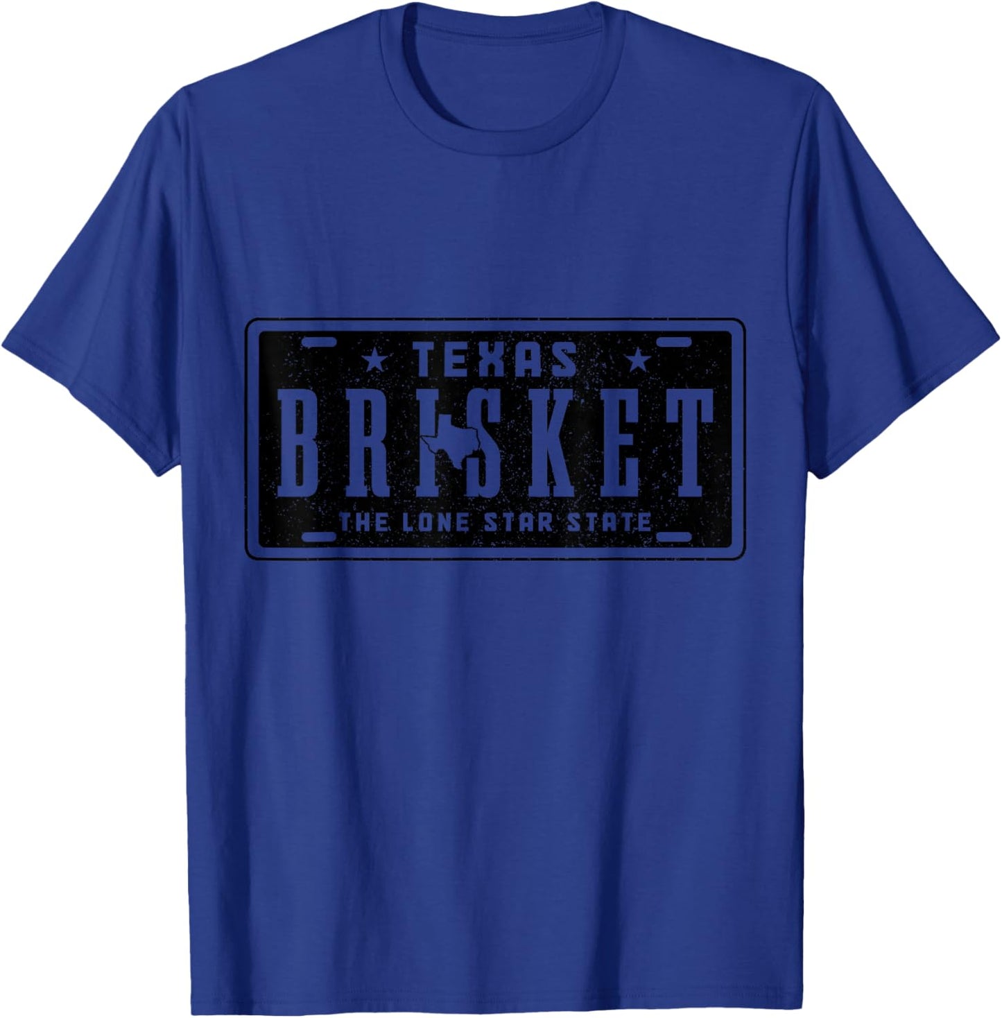 Texas BBQ Brisket Meat Smoking Barbecue Grill Grilling T-Shirt - T-Shirt | Royal