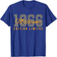 Birthday 60 Years Vintage 66 Gift Vintage 1966 T-Shirt - T-Shirt | Royal