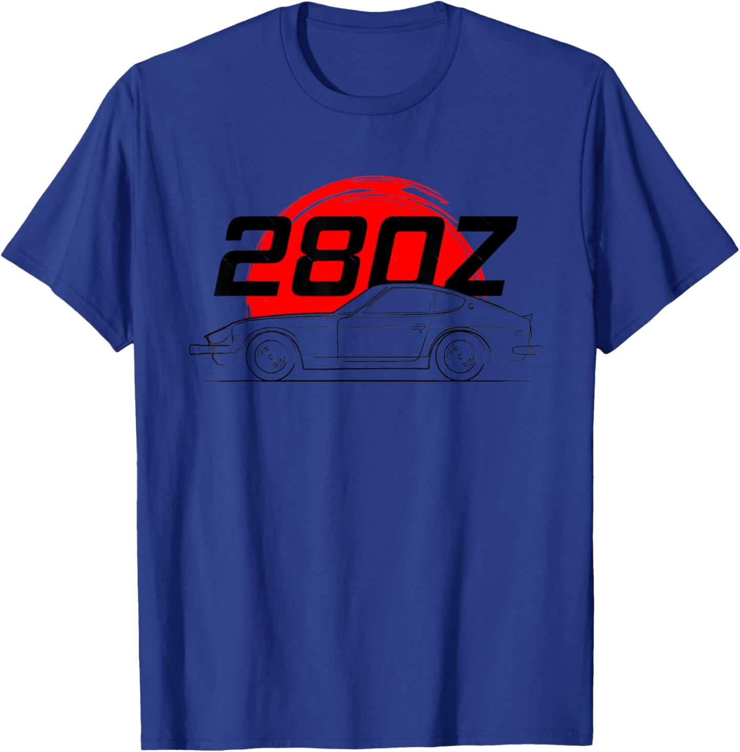 280z Sports Car T-Shirt - T-Shirt | Royal