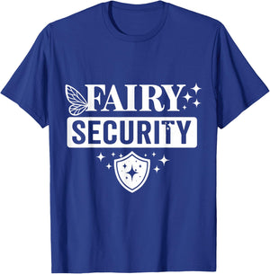 Fairy Security Costume Birthday Halloween Family T-Shirt - T-Shirt | Royal