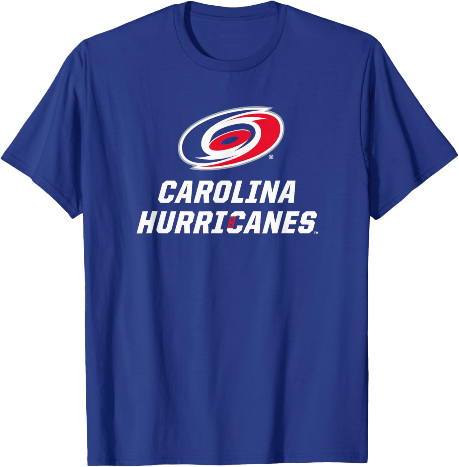 Carolina Hurricanes Power Play Black Officially Licensed T-Shirt - T-Shirt | Royal