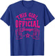 Official Teenager Western 13th Birthday Cowgirl 13 Yrs Old T-Shirt - T-Shirt | Royal