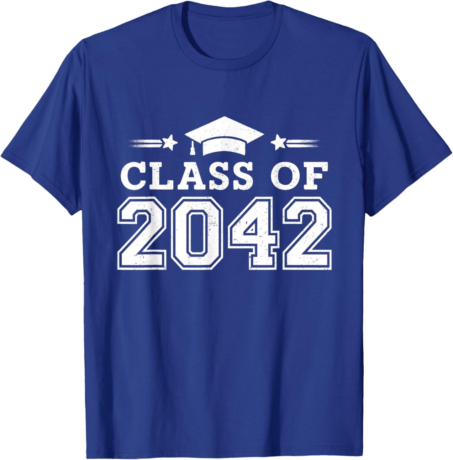Class of 2042 Grow with Me T-Shirt - T-Shirt | Royal