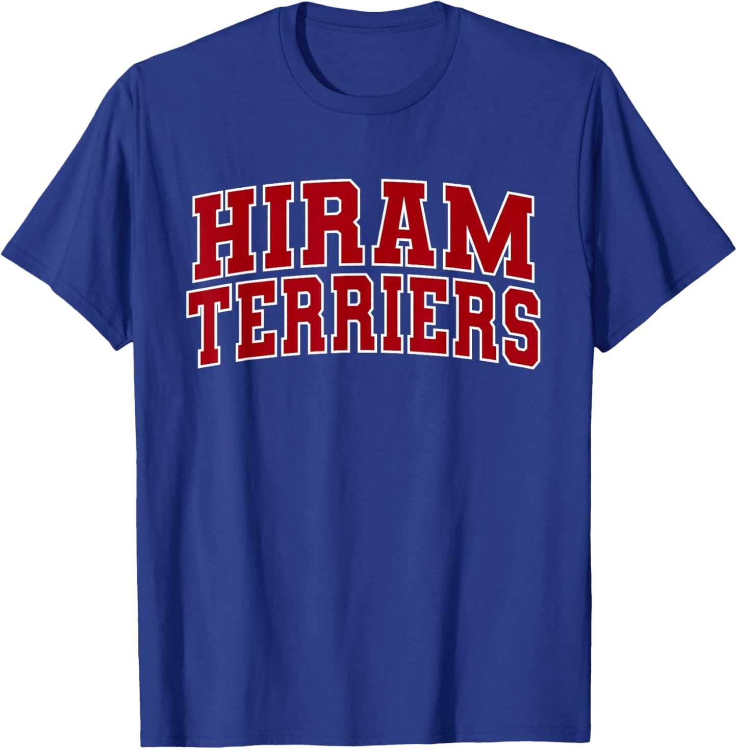 Hiram College Terriers Apparel Sports Fan T-Shirt - T-Shirt | Royal