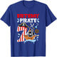 7th Pirate Themed Birthday Seven Year Old Pirate Birthday T-Shirt - T-Shirt | Royal